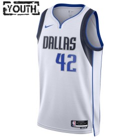 Dres Dallas Mavericks Maximilian Kleber 42 Nike 2022-23 Association Edition Bijela Swingman - Dječji